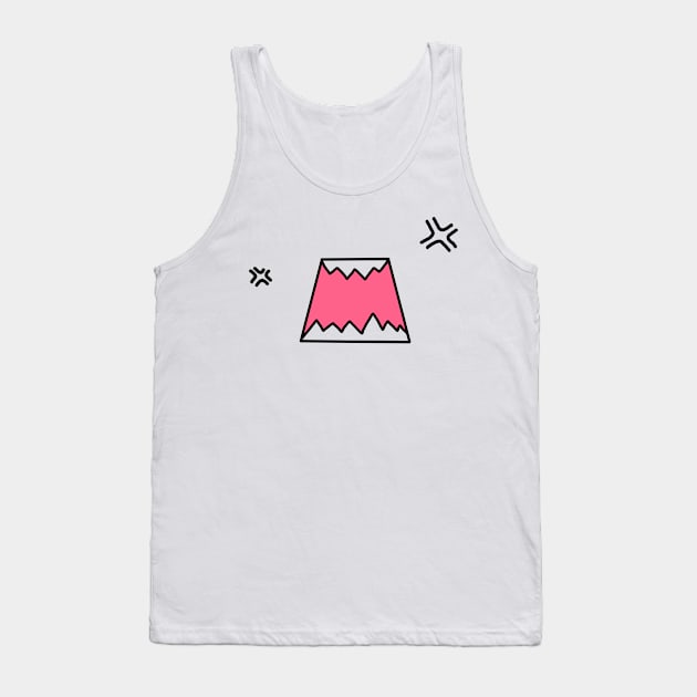 Angry face Tank Top by GenieKali